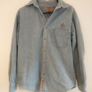 Gear for Sports 100% Cotton Denim Shirt